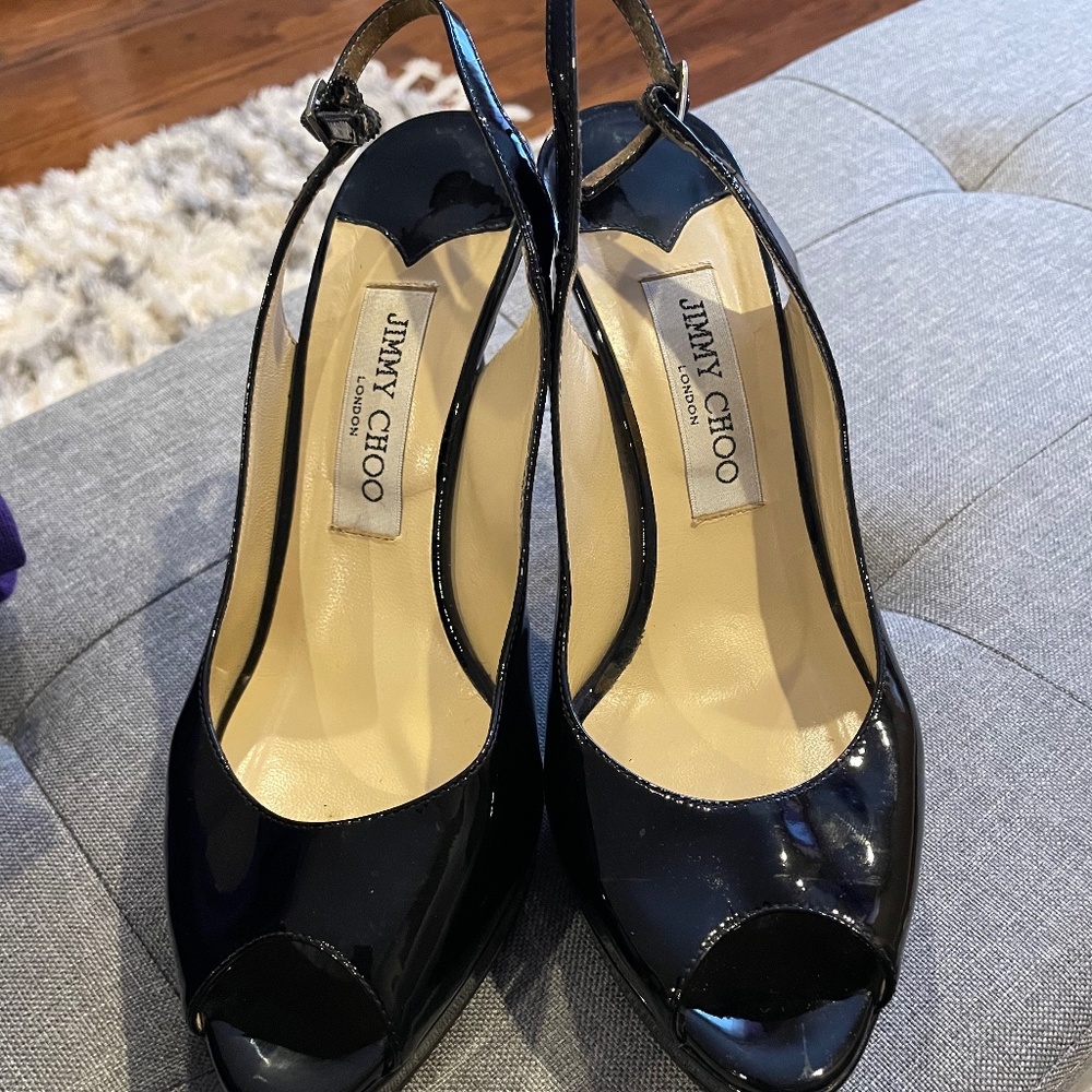 Jimmy Choo sling back pump